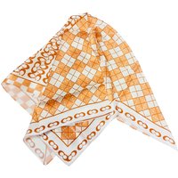 Tinitex Aktion 20% Rabatt auf orange PatchworkSeidentuch SPECIAL EDITION