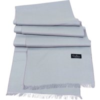 Tinitex 25% Rabatt auf hellgrauen Winterschal aus Seidenflanell