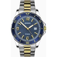 Sekonda Sekonda Dive Men's Watch | Silver Case & Stainless Steel Bracelet with Blue Dial | 1591