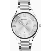 Sekonda Sekonda Wilson Men's Watch | Silver Case & Stainless Steel Bracelet with Silver White Dial | 1915