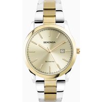 Sekonda Sekonda Taylor Men's Watch | Two Tone Case & Stainless Steel Bracelet with Champagne Dial | 1997