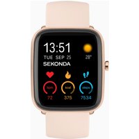 Get 30% Off Sekonda Motion Plus Smart Watch Rose Gold Pink Strap