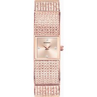 Sekonda Sekonda Crystal Ladies Watch | Rose Gold Alloy Case & Bracelet with Rose Dial | 40620