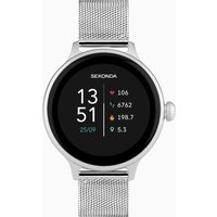 Enjoy a 30% Discount on the Sekonda Connect Smart Watch Silver Alloy Steel Mesh