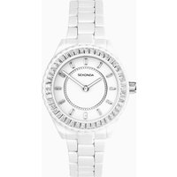 Sekonda Sekonda Margot Ladies Watch | White Alloy Case & White Stainless Steel Bracelet with White Dial | 40687