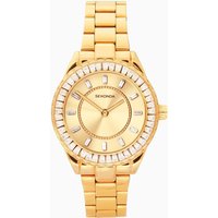 Sekonda Margot Ladies Stone Set Watch | Gold Case and Stainless Steel Bracelet | 40732
