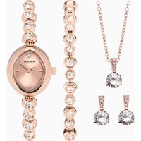 Sekonda Sekonda Ladies Dress Watch Gift Set | Rose Gold Alloy Case & Bracelet with Rose Dial | 49035