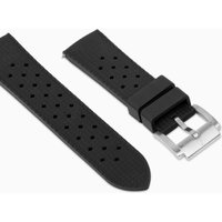 Accurist Dive Men's Black Rubber 20mm Strap