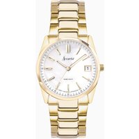 Enjoy 20% Discount on Accurist Everyday Ladies Watch Gold Steel 30mm