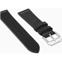 Accurist Aviation Men's Black Leather 22mm Strap