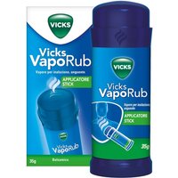 Vicks VapoRub Unguento per Inalazione Azione Rapida con il Raffreddore, 35g