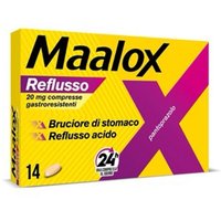 Maalox Reflusso 20mg Pantoprazolo, 14 Compresse Gastroresistenti