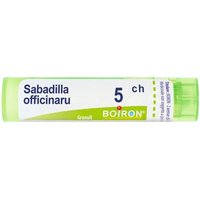 Boiron Sabadilla Officinarum 5CH Medicinale Omeopatico in Granuli, 80 granuli