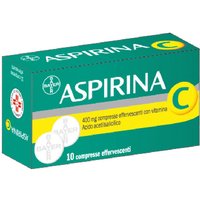 Aspirina C 400mg Febbre Influenza e Raffreddore, 10 Compresse Effervescenti
