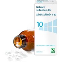 Schwabe Pharma Sali Dr. Schüssler - Natrium sulfuricum D6 Sale Dr. Schussler N.10 (solfato di sodio), 200 Compresse