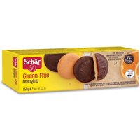 Schar Orangino Biscotto Cioccolato e Arancia Senza Glutine Vegetariano, 150g
