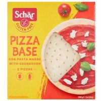 Schar Pizza Base con Pasta Madre Senza Glutine, 2 x 150g