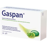 Gaspan per Disturbi Gastrointestinali, 28 Capsule Molli Gastroresistenti