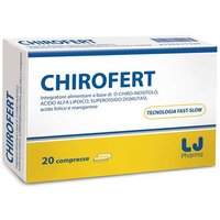 LJ Pharma Chirofert - integratore alimentare equilibrio ormonale, 20 compresse