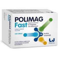 LJ Pharma Polimag Fast Integratore Alimentare, 20 Bustine