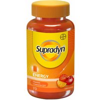 Supradyn Energy Integratore Multivitaminico e Coenzima Q10, 70 Caramelle Gommose