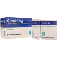 Bruno Farmaceutici Citrak Mg Integratore Alimentare, 20 bustine