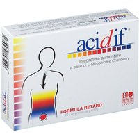 Biohealth AciDif Formula Retard Integratore Alimentare, 30 compresse
