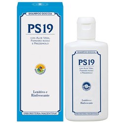 Erboristeria Magentina PS19 - Shampoo Doccia Con Aloe Vera, 200Ml