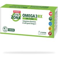 EnerZona Omega 3 Rx Integratore Alimentare, 5 flaconi