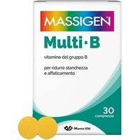 Massigen Multi B Integratore Vitamine del Gruppo B, 30 Compresse