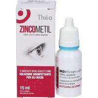 Zincometil 0,02% + 0,01% Collirio, Soluzione Flacone 15 Ml