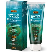 Guam Alga Benefit Massaggio - Mousse per il corpo ad azione drenante e anti-age, 250 ml