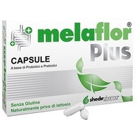 Shedir Pharma Melaflor Plus - Integratore per la flora intestinale, 20 capsule Melaflor Plus