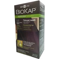 Bios Line Delicato 5.5 Castano Chiaro Mogano - Tinta Bios Line nutricolor che copre e nutre, 140 ml