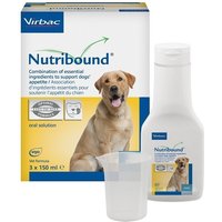 Virbac Nutribound soluzione orale cani - Ricostituente per la convalescenza, 3 flaconi da 150 ml