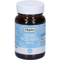 Lifeplan Cromo Picolinato Integratore 200mg, 30 capsule