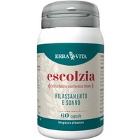 Erba Vita Monoplanta - Escolzia Integratore Benessere e Riposo, 60 Capsule