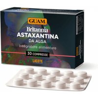 Guam Britannia Astaxantina da Alga Integratore Antiossidante, 30 Capsule