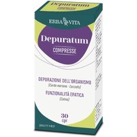 Erba Vita Depuratum Integratore Depurazione dell'Organismo, 30 Compresse