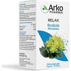 Arkopharma Arkocapsule - Relax Rodiola Integratore Alimentare, 45 Capsule