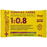 +Watt Complex Carbs Advanced Ratio 1:0,8 Mix di Carboidrati gusto Limone, 42g