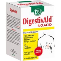 ESI Digestivaid No.Acid Integratore Alimentare Apparato Digerente, 60 tavolette