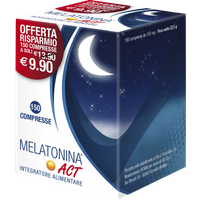 Linea Act Melatonina Act 1 mg - integratore per il sonno, 150 compresse