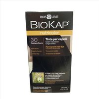 Bios Line Biokap Nutricolor - Tinta Per Capelli Colore 3.0 Castano Scuro, 140ml