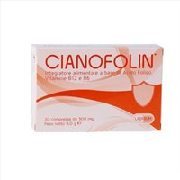 Laerbium Pharma Cianofolin Integratore Alimentare, 30 Compresse