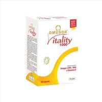 UGA Nutraceuticals Omegor - Vitality 1000 Integratore, 60 Capsule Molli