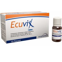 Ecupharma Ecuvix Integratore Alimentare, 10 Flaconcini