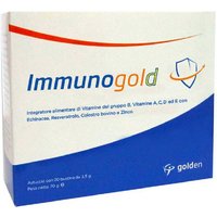 Golden Pharma Immunogold - Integratore Alimentare, 20 Bustine