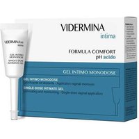 VIDERMINA Intima - Gel Idratante Intimo Monodose pH Acido, 6 Flaconi