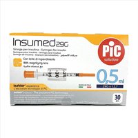 Pic Insumed - Siringa Per Insulina 0.5 ml Ago G29 x 12.7mm, 30 Pezzi
